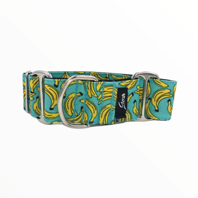 Gosk Collar Martingale Blue Banana — Collar Antiescape para Perros