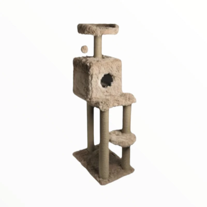 Rascador Niger Torre para Gatos — Árbol Rascador 3 Alturas