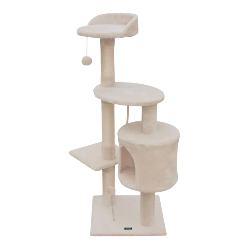 Rascador Volga Torre para Gatos — Árbol Rascador con Plataformas