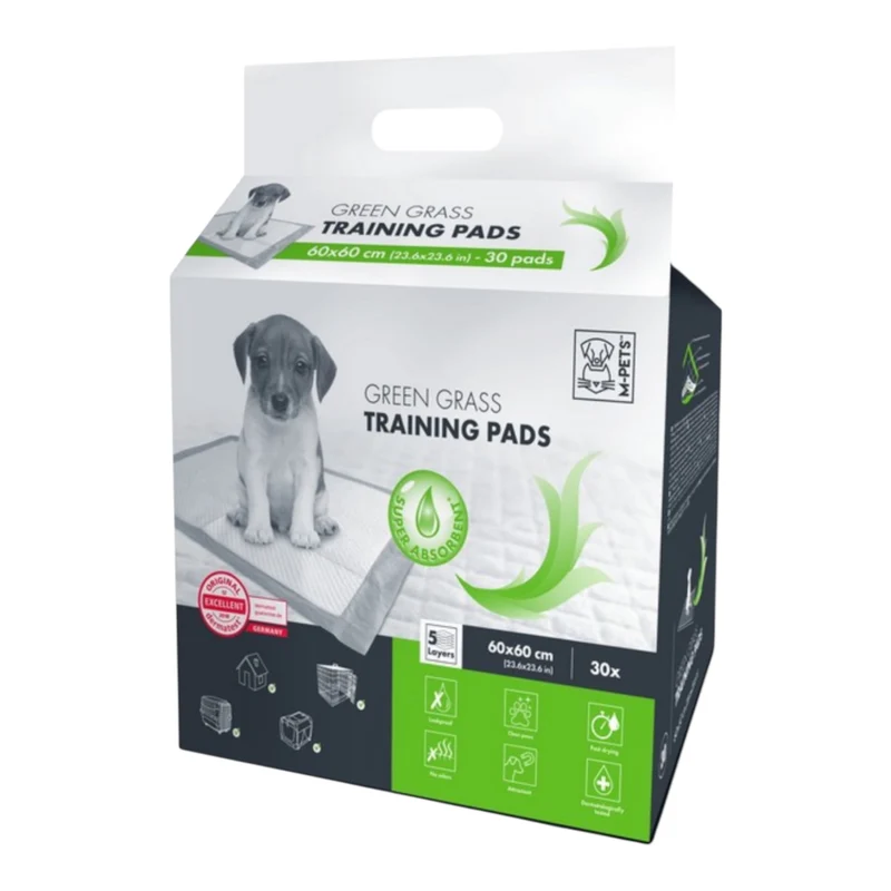 M-Pets Empapadores con Olor a Hierba — Alfombrilla de Entrenamiento para Cachorros