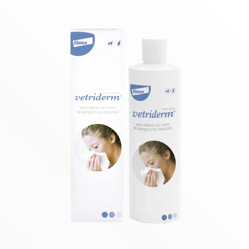 Vetriderm Loción Alergias para Perros y Gatos — Alivio Cutáneo