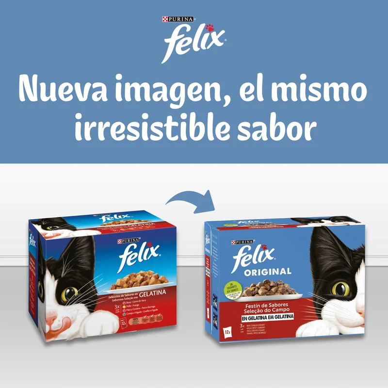 Felix Original Selección Carnes Pack 4X85 g