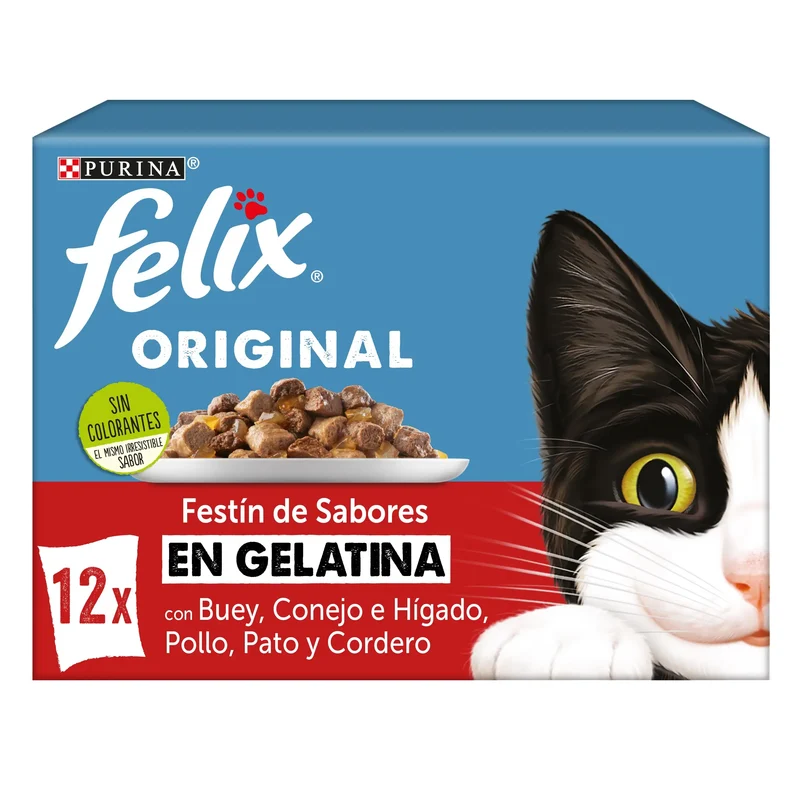 Felix Original Selección Carnes Pack 12X85 g
