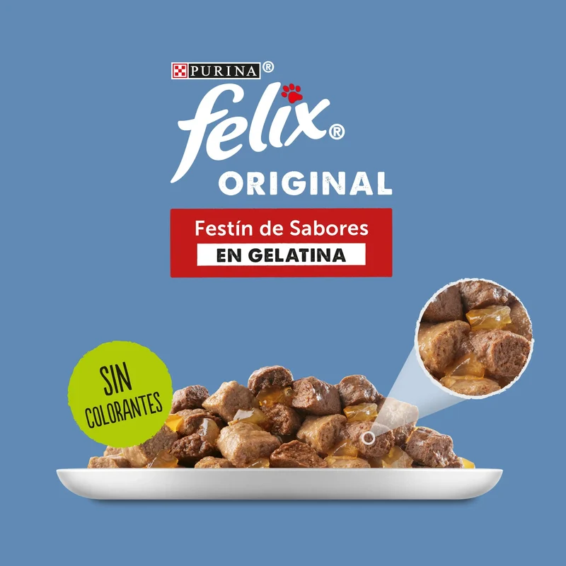 Felix Original Selección Carnes Pack 12X85 g