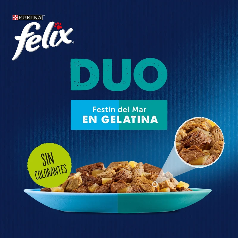 Felix Fantastic Duo Pescados Pack 4X85 g