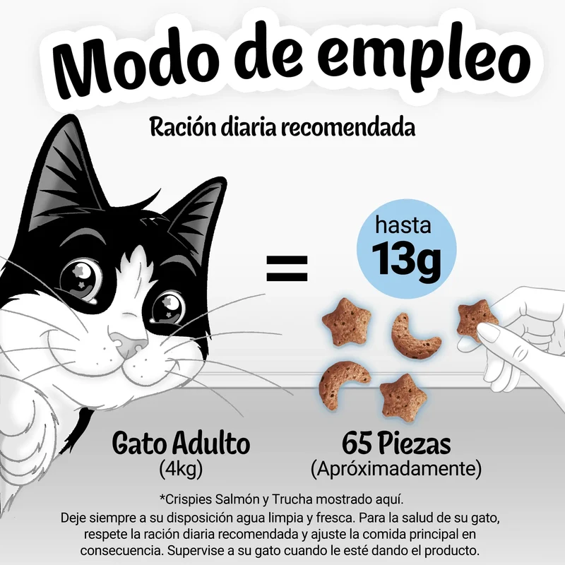 Felix Crispies Salmón y Trucha 45 g