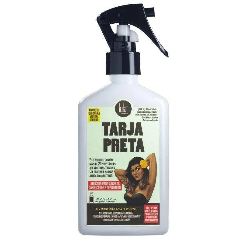 Lola Cosmetics Tarja Preta Queratina Vegetal Spray 250ml
