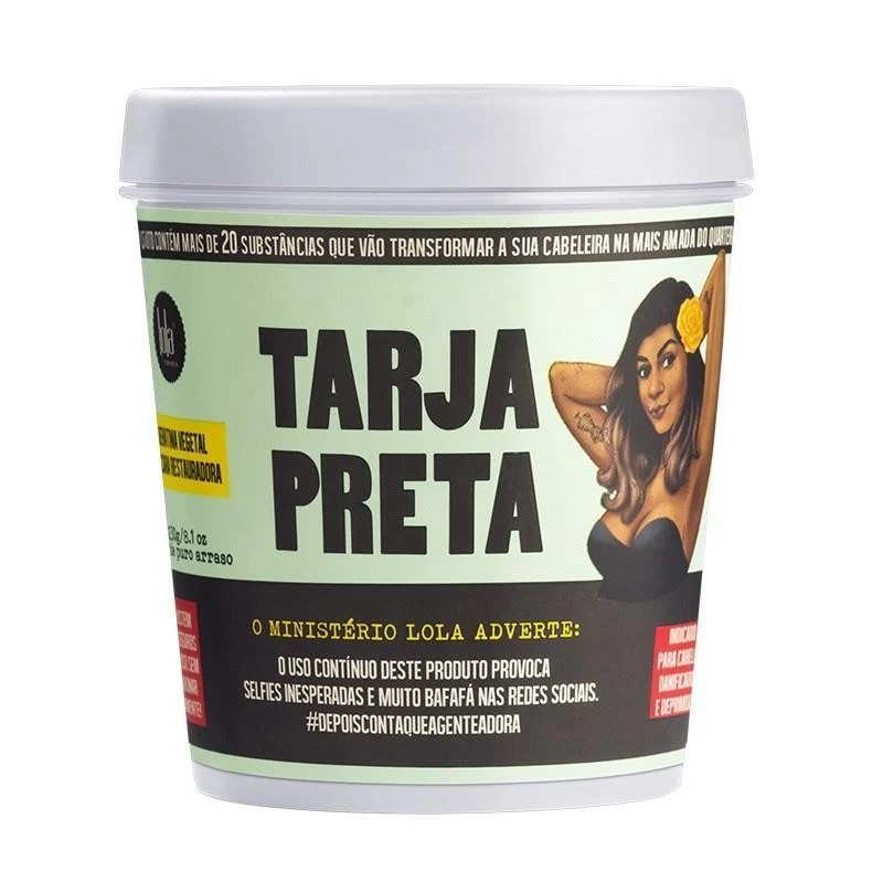 Lola Cosmetics Tarja Preta Mascara Restauradora 230g