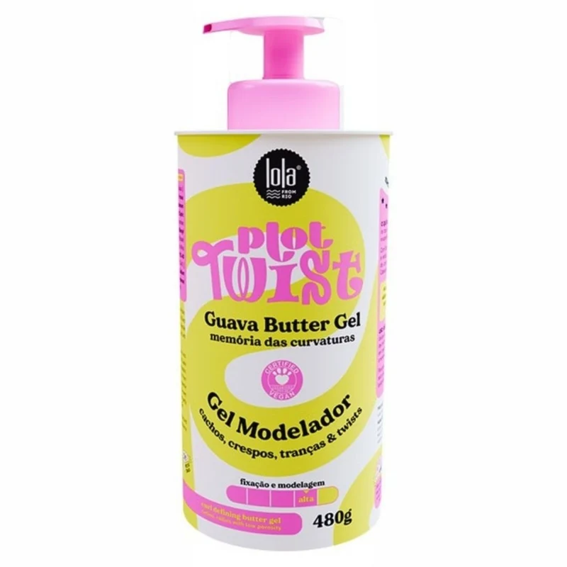 Lola Cosmetics Plot Twist Guava Butter Gel Gel Modelador 480g