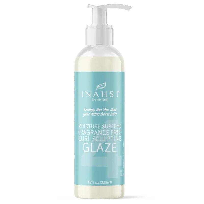Inahsi Naturals Moisture Supreme Curl Sculpting Glaze Fragrance Free 355g