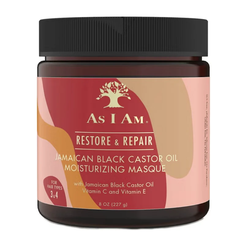 As I Am Jamaican Black Caster Oil Moisturising Masque 227g