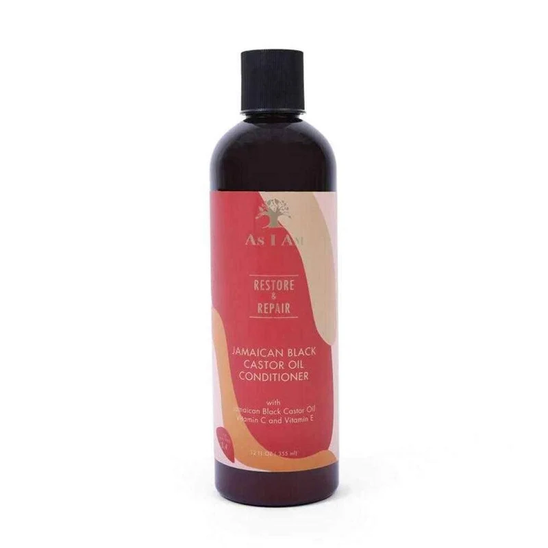 As I Am Jamaican Black Caster Oil Acondicionador 355ml