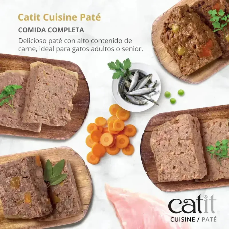 Catit Cuisine Paté de Vacuno con Zanahoria 95 g