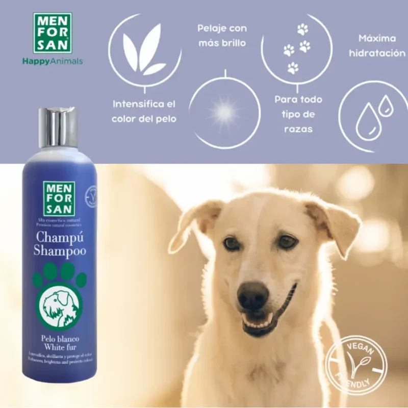 Menforsan Champú Pelo Blanco 1L
