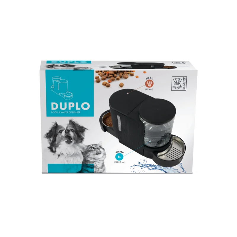 DUPLO Food & Water Dispenser Black