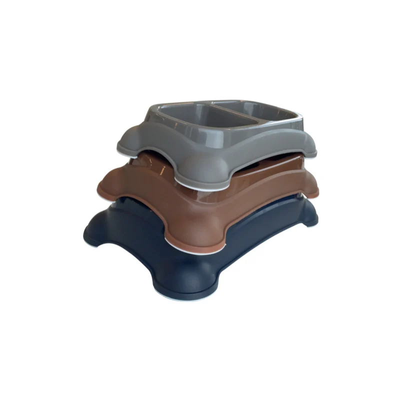Plastic DOUBLE Bowl