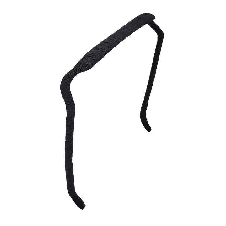 Zazzy Bandz Black Headband Wrapped
