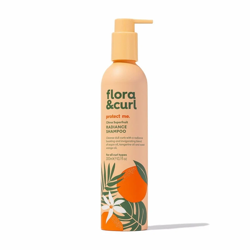Flora & Curl Protect Me Citrus Superfruit Radiance Shampoo 300ml