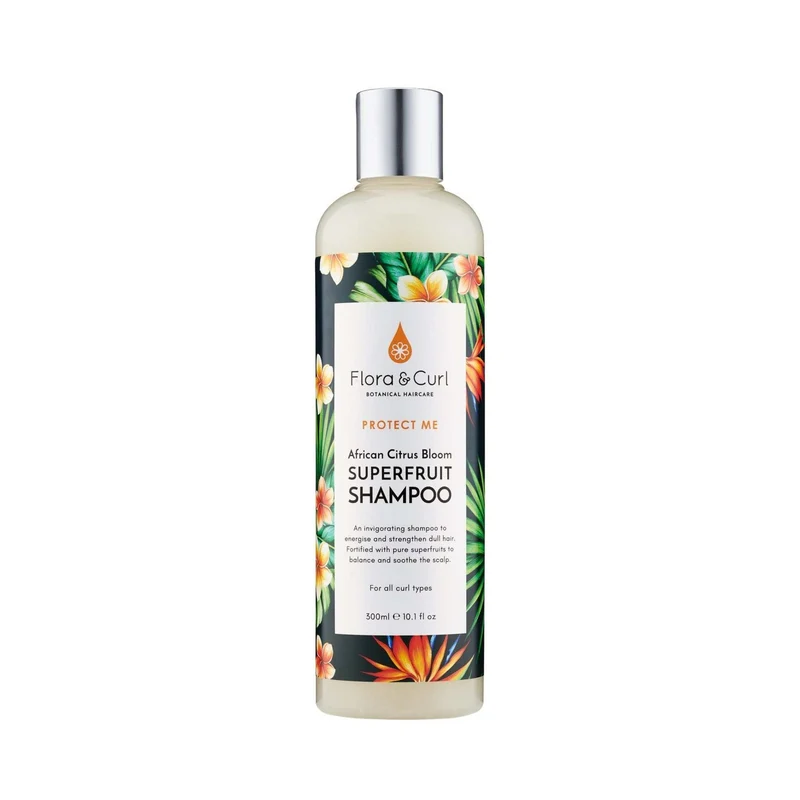Flora & Curl Protect Me Citrus Superfruit Radiance Shampoo 300ml