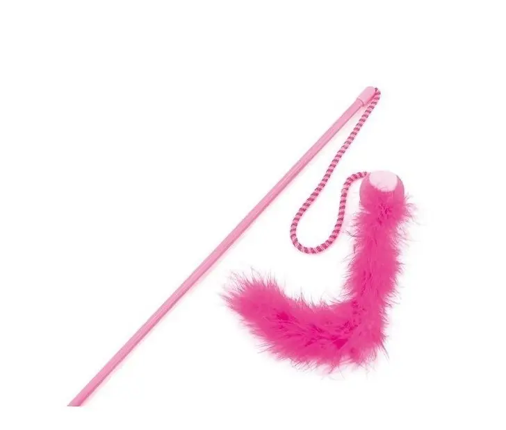Juguete Gato Varilla con Pelota y Pluma