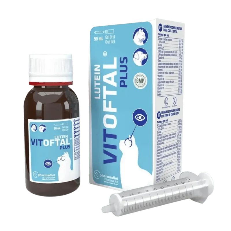 Vitoftal Lutein 50 ml Suplemento en Gel para Mejorar la Salud Ocular