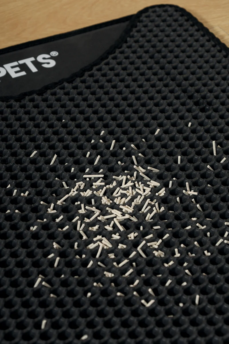 DUPLEX Cat Litter Vertical Mat - Black