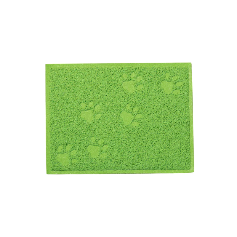 FOOTPRINT Cat Litter Mat Green