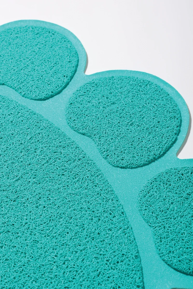 PAW Cat Litter Mat Blue