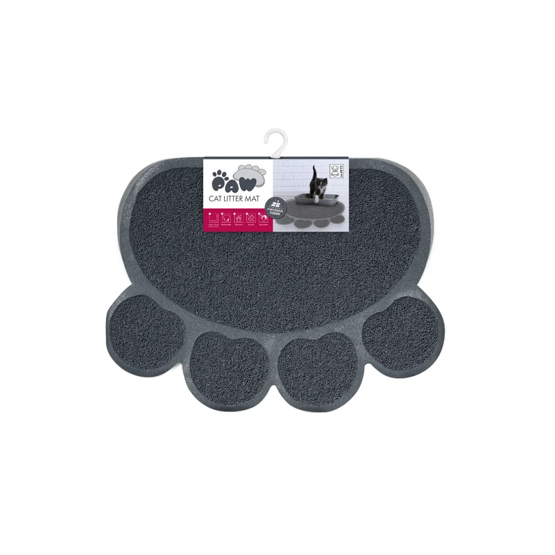 PAW Cat Litter Mat Grey
