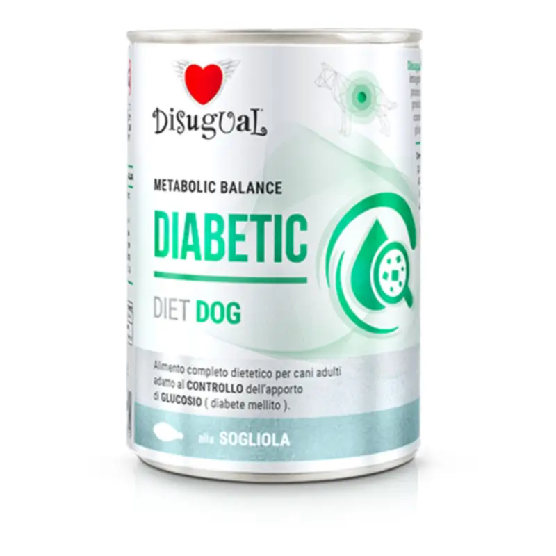 Disugual Diet Dog Diabetic Lenguado, 6x400