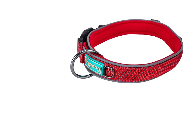 Freedog Collar Nylon Extreme Rojo, 20 mm 35/51 cm