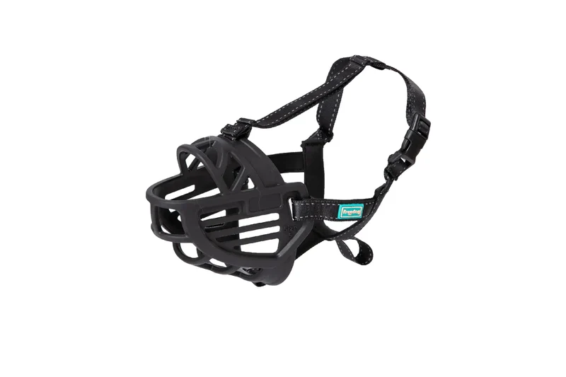 Freedog Bozal Ergo Plus Negro XL, 35 cm