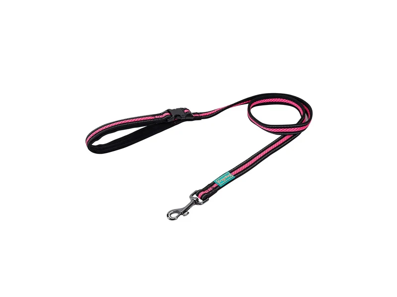 Freedog Correa Soft Sport Rosa, 25 mm 120 cm