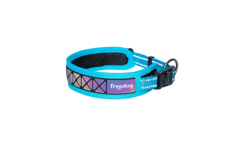Freedog Collar Boreal Azul Capri, 15 mm 30/42 cm