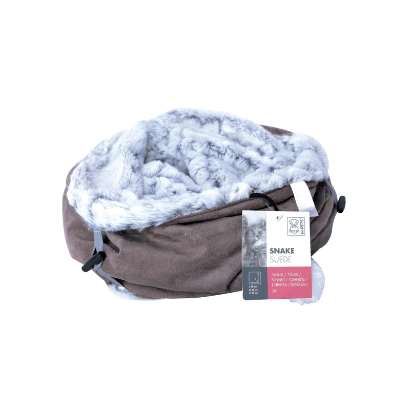 SNAKE SUEDE Cat Tunnel