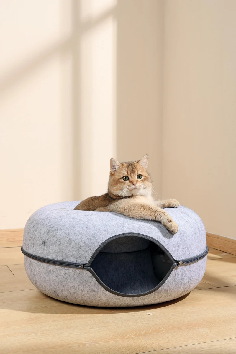 DONUT Tunnel Bed Grey