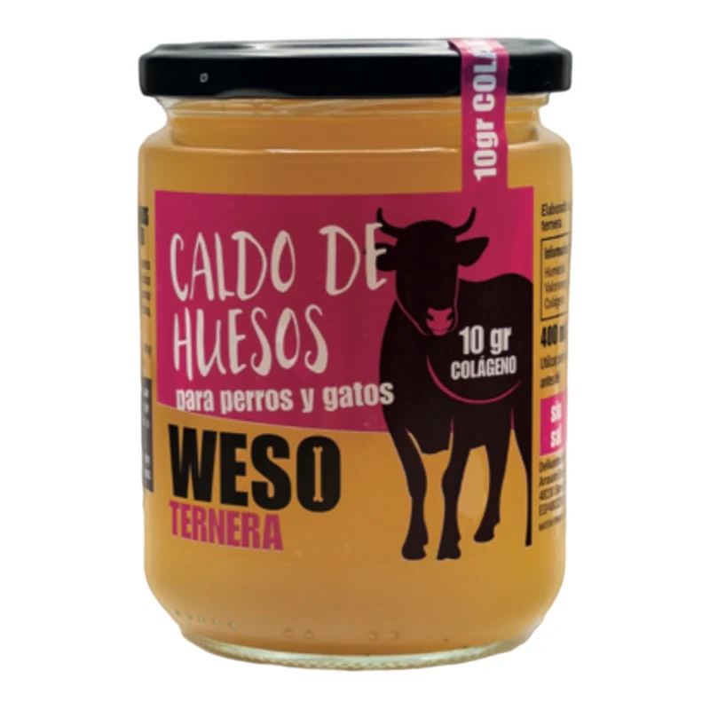 Weso Caldos de Huesos Naturales para Perros — Nutrición y Palatabilidad