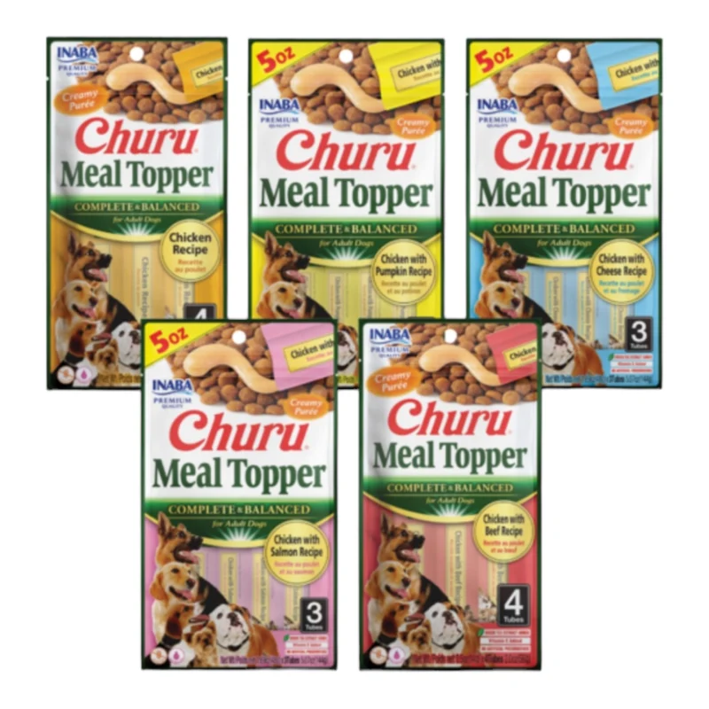 Churu Meal Topper para Perros — Potenciador de Sabor Cremoso Inaba