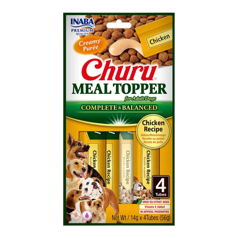 Churu Meal Topper para Perros — Potenciador de Sabor Cremoso Inaba