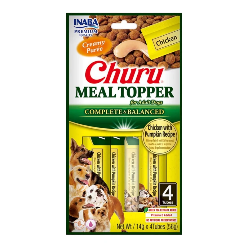 Churu Meal Topper para Perros — Potenciador de Sabor Cremoso Inaba