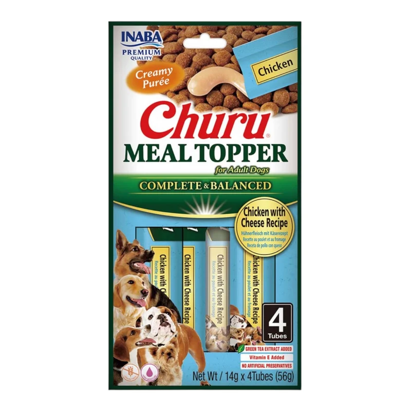 Churu Meal Topper para Perros — Potenciador de Sabor Cremoso Inaba