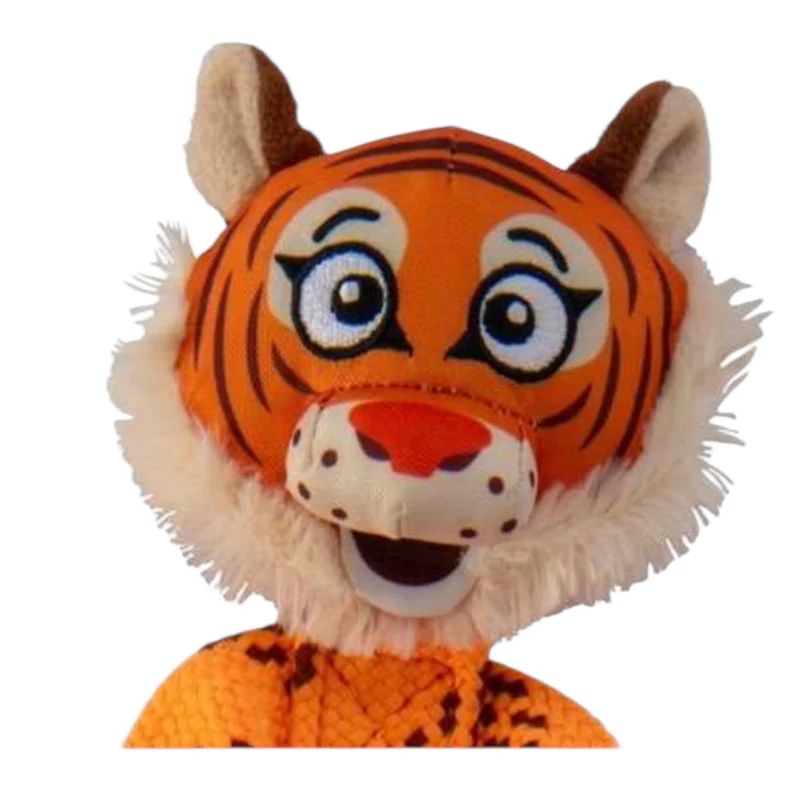 Rogz Scrubz Safari — Juguete Dental Interactivo 3 en 1 para Perros
