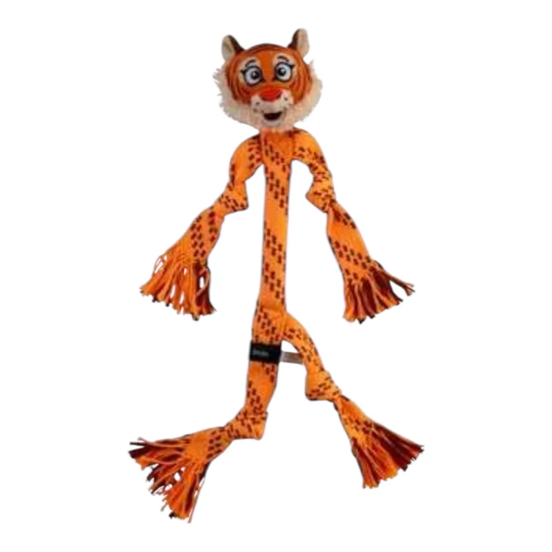 Rogz Scrubz Safari — Juguete Dental Interactivo 3 en 1 para Perros