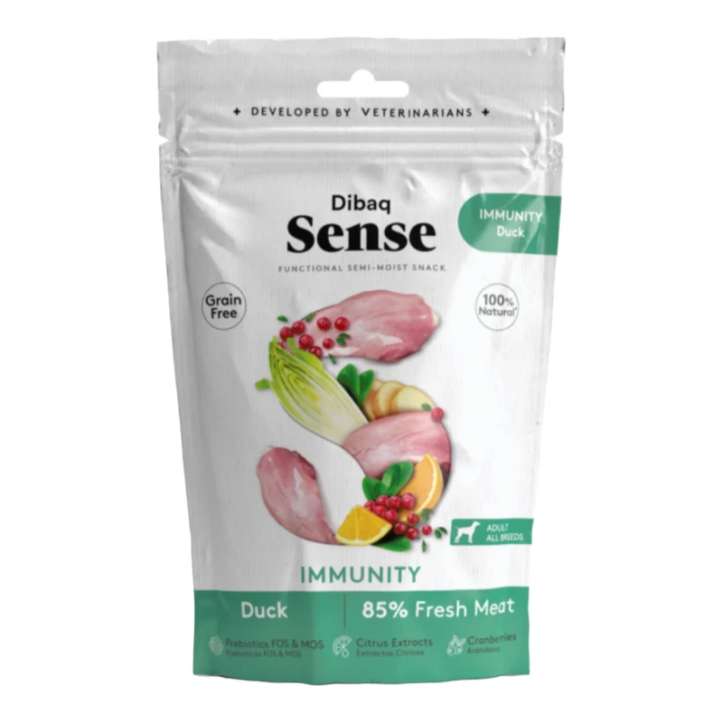 Dibaq Sense Snack Immunity — Snack Holístico Refuerzo del Sistema Inmune para Perros