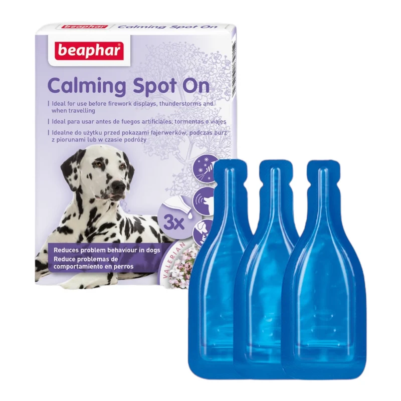 Beaphar Pipetas Calmantes y Relajantes para Perros — Antiestrés Natural