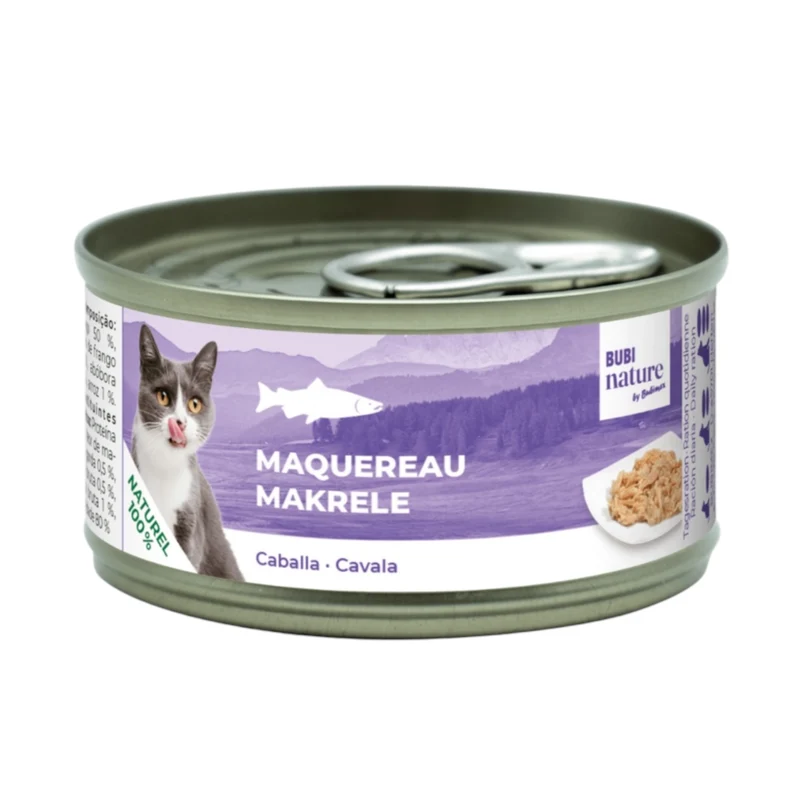 Bubi Nature Cat Caballa — Comida Húmeda Complementaria para Gatos