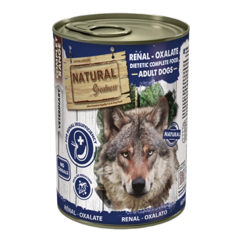 Natural Greatness Perro Dieta Veterinaria Húmeda Renal