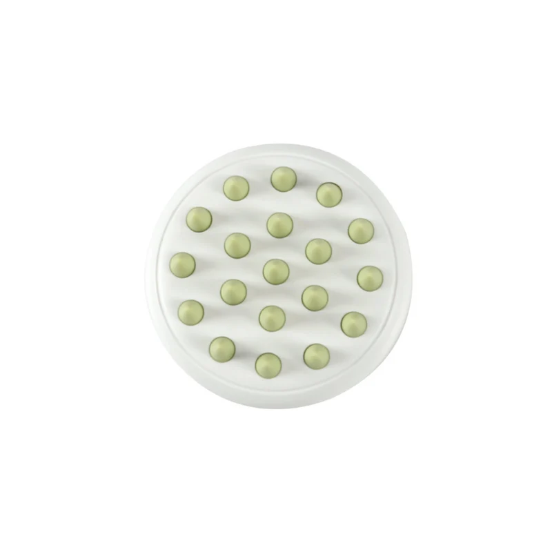 Tender Massage Soft Comb - Sharp Teeth Green