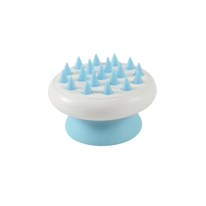 Tender Massage Soft Comb - Sharp Teeth Blue