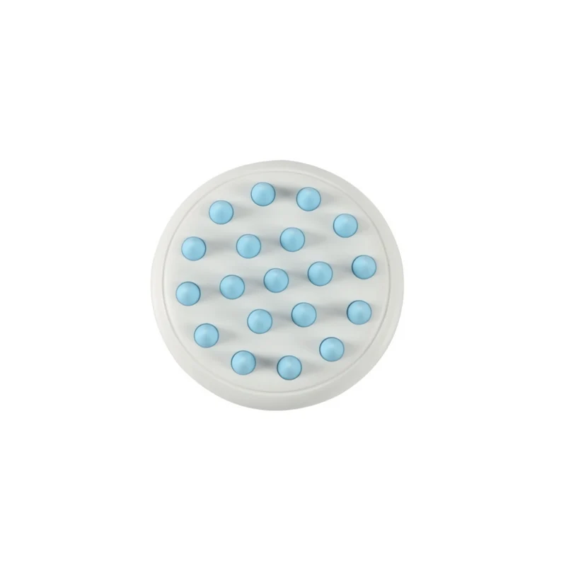 Tender Massage Soft Comb - Sharp Teeth Blue